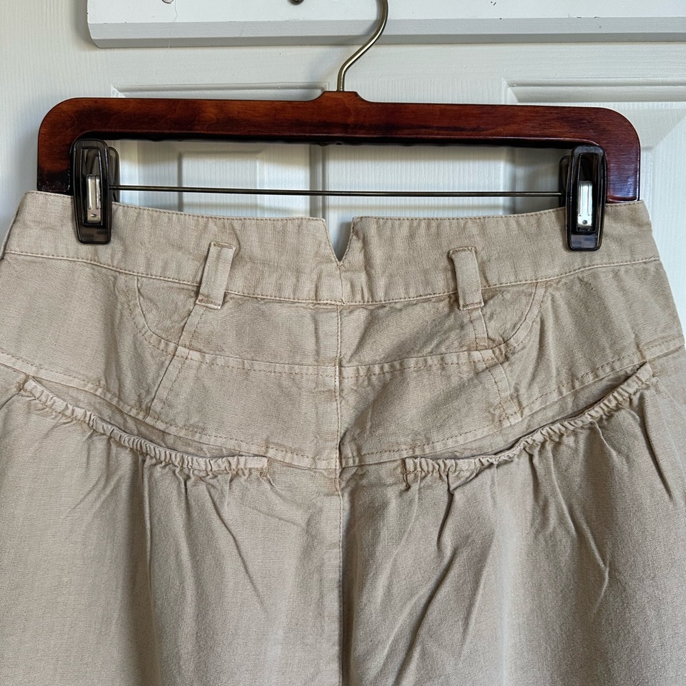 NWT Free People Sweet Talk Tan Chino Pants- Size 12 - Picture 6 of 10
